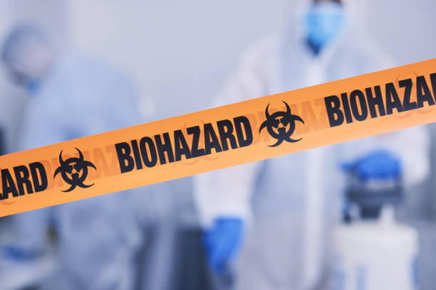 Professional Biohazard technician working in Marshall, TX
